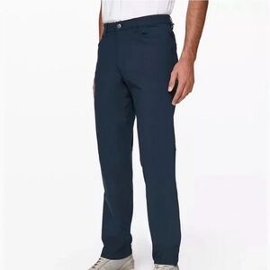 LULULEMON ABC 5 pocket Men’s Navy Pants 36x29
